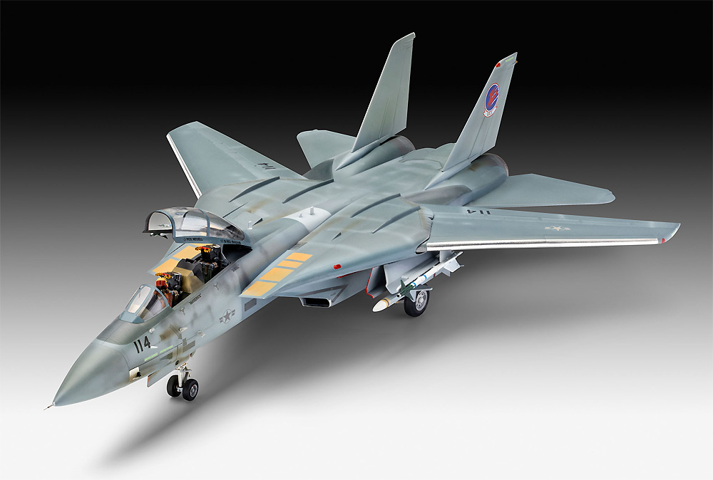 トップガン マーヴェリック F-14A トムキャット プラモデル (レベル 1/48 飛行機モデル No.03865) 商品画像_2