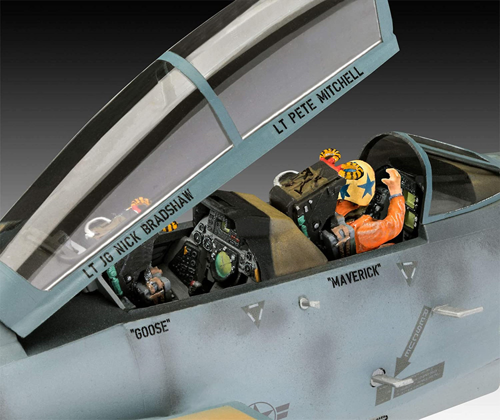 トップガン マーヴェリック F-14A トムキャット プラモデル (レベル 1/48 飛行機モデル No.03865) 商品画像_3