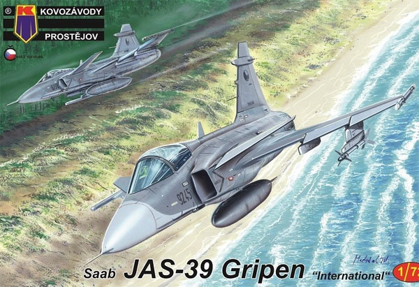 サーブ JAS-39 グリペン インターナショナル プラモデル (KPモデル 1/72 エアクラフト プラモデル No.KPM0161) 商品画像