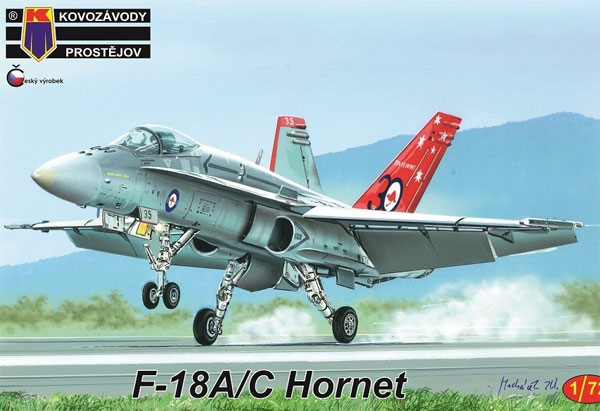 F-18A/C ホーネット プラモデル (KPモデル 1/72 エアクラフト プラモデル No.KPM0163) 商品画像