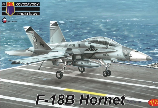 F-18B ホーネット プラモデル (KPモデル 1/72 エアクラフト プラモデル No.KPM0164) 商品画像