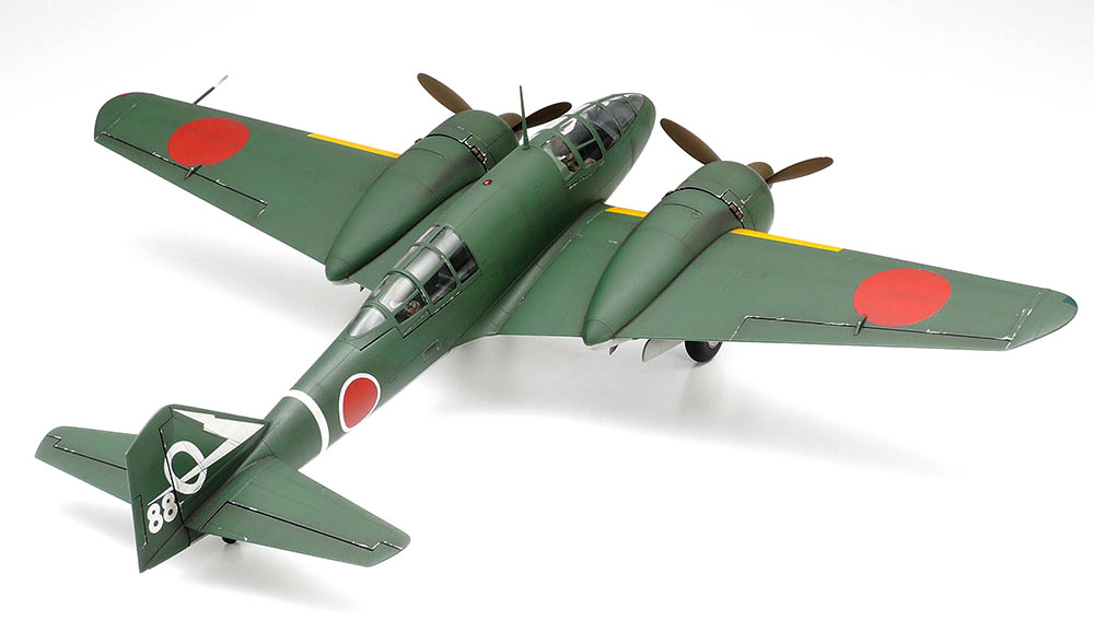 百式司令部偵察機 3型 解説小冊子付き プラモデル (タミヤ 1/48 飛行機 スケール限定品 No.25201) 商品画像_2