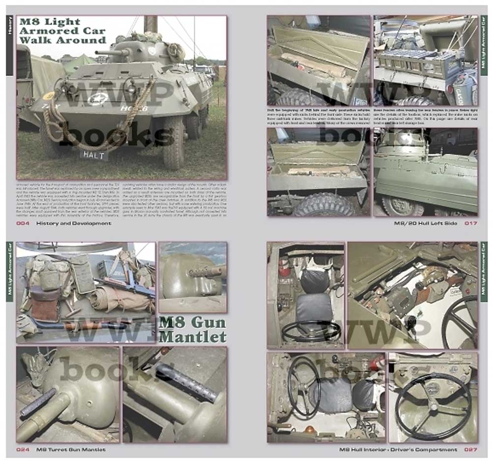M8/M20 グレイハウンド装甲車 イン・ディテール 本 (WWP BOOKS Red Special museum line No.R088) 商品画像_1