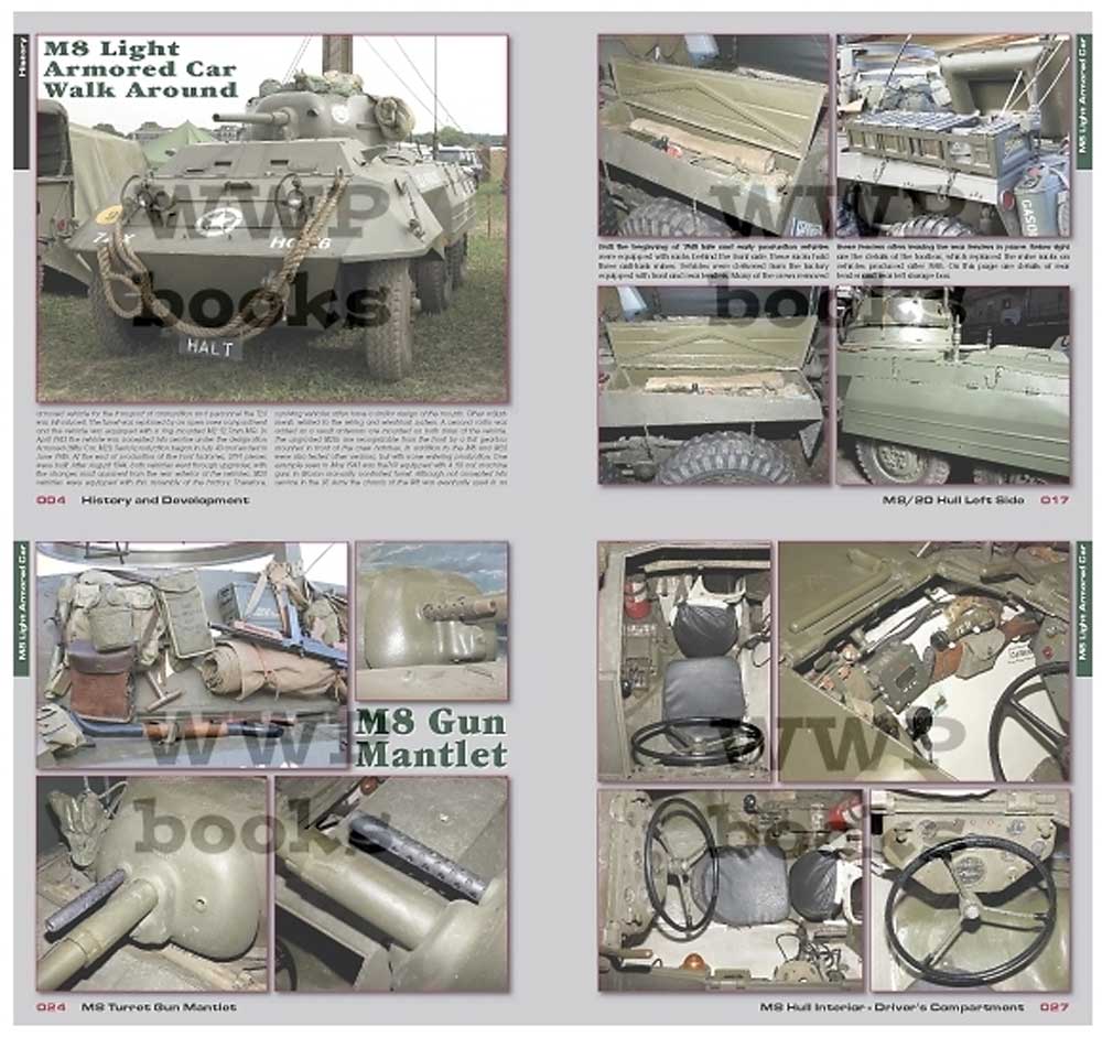 M8/M20 グレイハウンド装甲車 イン・ディテール 本 (WWP BOOKS Red Special museum line No.R088) 商品画像_1