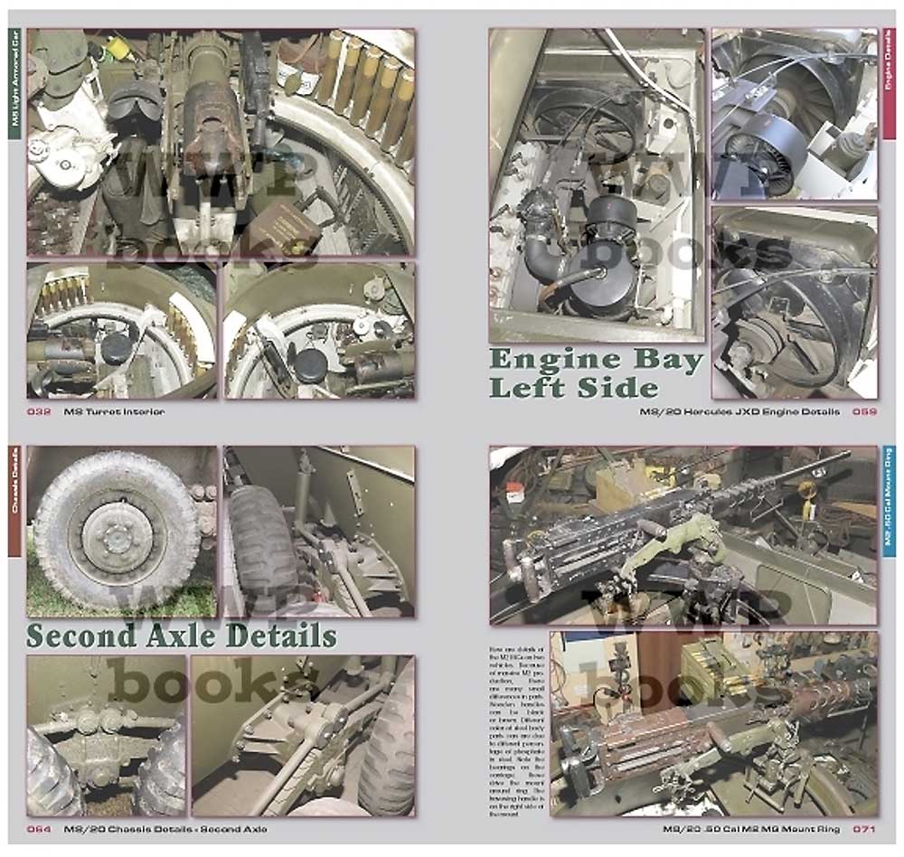 M8/M20 グレイハウンド装甲車 イン・ディテール 本 (WWP BOOKS Red Special museum line No.R088) 商品画像_2