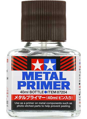 メタルプライマー (40ml ビン入り) 下地剤 (タミヤ メイクアップ材 No.87204) 商品画像