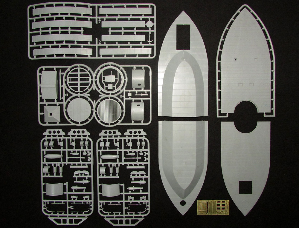 USS モニター プラモデル (ミクロミル 1/144 艦船モデル No.144-028) 商品画像_1