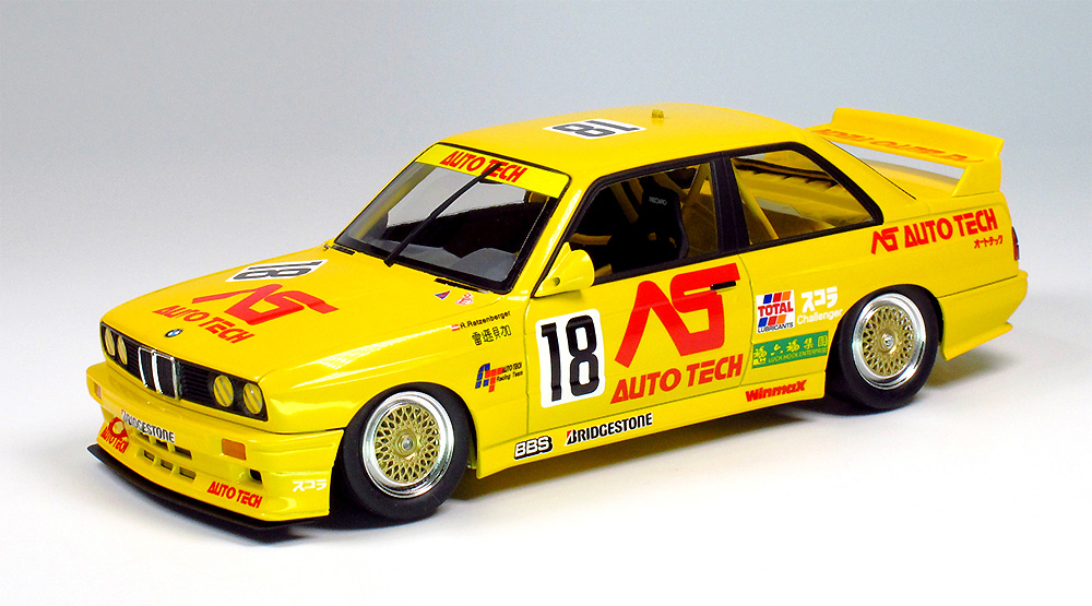 BMW M3 E30 グループA 1991 オートテック プラモデル (NuNu 1/24 レーシングシリーズ No.PN24014) 商品画像_2