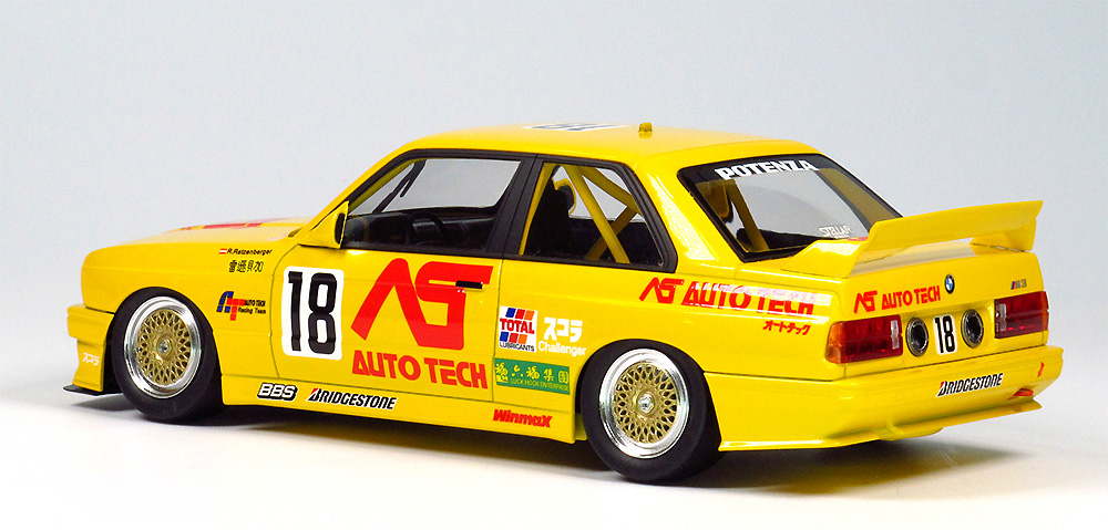 BMW M3 E30 グループA 1991 オートテック プラモデル (NuNu 1/24 レーシングシリーズ No.PN24014) 商品画像_3