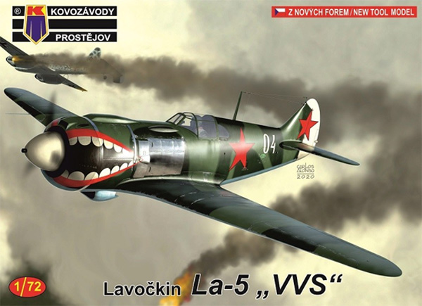 ラボチキン La-5 VVS プラモデル (KPモデル 1/72 エアクラフト プラモデル No.KPM0173) 商品画像