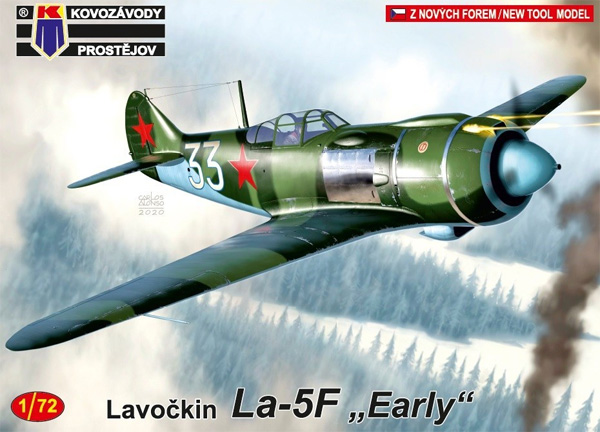 ラボーチキン La-5F 初期型 プラモデル (KPモデル 1/72 エアクラフト プラモデル No.KPM0174) 商品画像