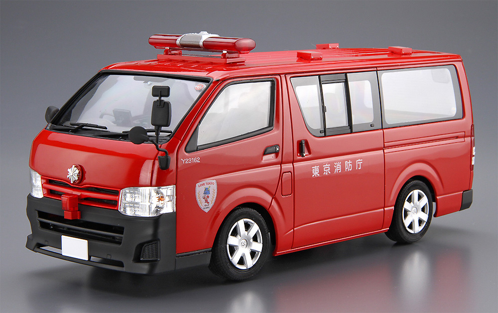 トヨタ TRH200V ハイエース 消防査察広報車 '10 プラモデル (アオシマ 1/24 ザ・モデルカー No.SP4905083058169) 商品画像_2