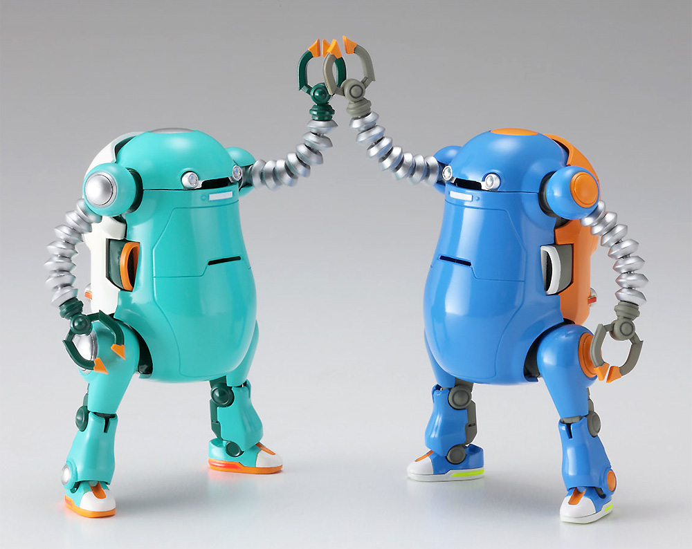 メカトロウィーゴ No.15 Hello WeGo！ サトル & アキラ プラモデル (ハセガワ クリエイター ワークス シリーズ No.64783) 商品画像_2