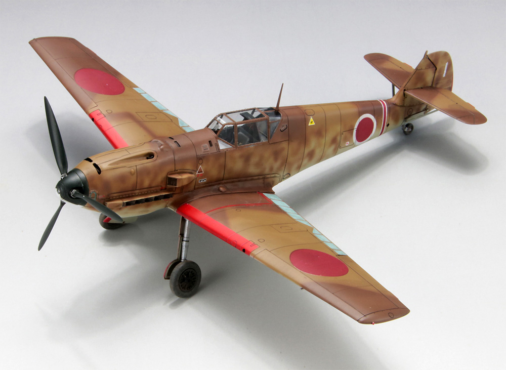 メッサーシュミット Bf109E-7 日本陸軍 w/整備情景セット 2 プラモデル (ファインモールド 1/48 日本陸海軍 航空機 No.48995) 商品画像_3