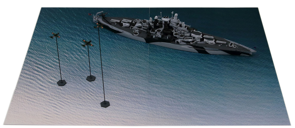 マリアナ諸島の戦い (BB-43 テネシー VS 日本海軍航空隊) プラモデル (ピットロード SPSシリーズ No.SPS005) 商品画像_2
