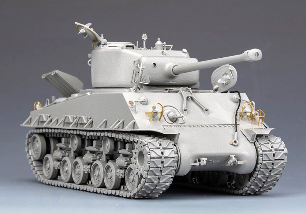 M4A3 76W HVSS シャーマン 中戦車 w/フルインテリア プラモデル (ライ フィールド モデル 1/35 Military Miniature Series No.5042) 商品画像_2