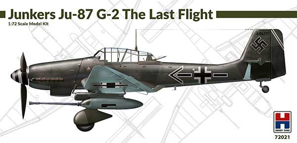 ユンカース Ju87G-2 スツーカ ラスト・フライト プラモデル (HOBBY 2000 1/72 モデルキット No.72021) 商品画像