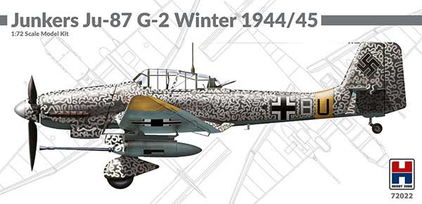 ユンカース Ju87G-2 スツーカ 1944/45年 冬 プラモデル (HOBBY 2000 1/72 モデルキット No.72022) 商品画像