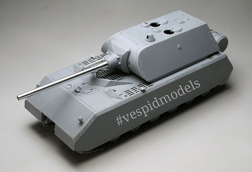 8号戦車 マウス V2 ドイツ 超重戦車 プラモデル (ヴェスピッドモデル 1/72 ミリタリー No.VS720001) 商品画像_3