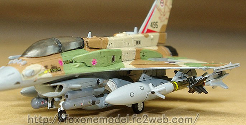 イスラエル空軍 F-16I スーファ ウェポンセット レジン (フォックスワン デザイン 1/144 ミリタリー No.B008) 商品画像_2