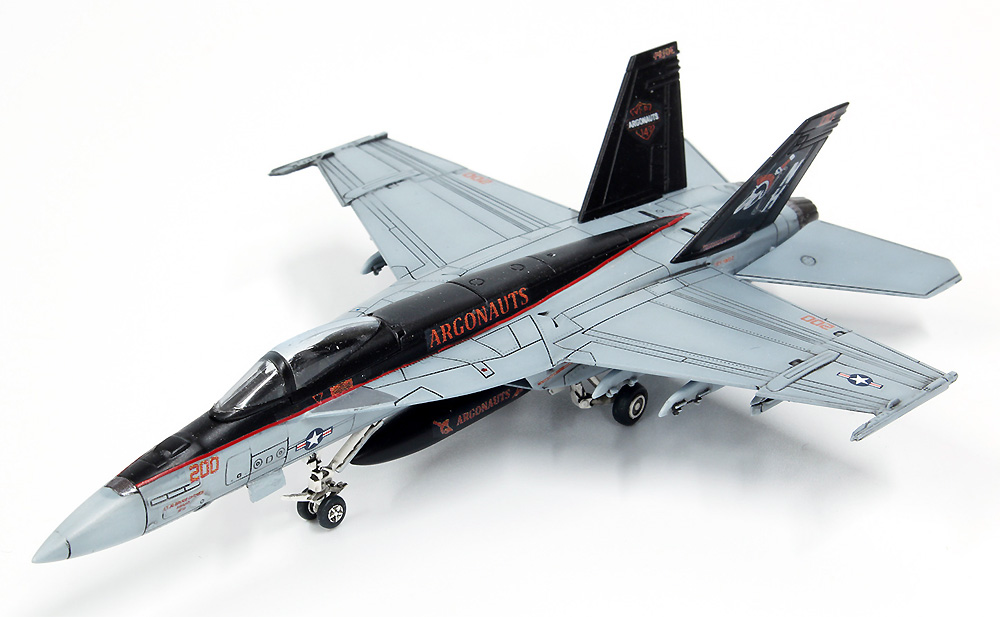 アメリカ海軍 F/A-18E スーパーホーネット アルゴノーツ (単座型) プラモデル (プラッツ 1/144 航空模型特選シリーズ No.AE144-001) 商品画像_2