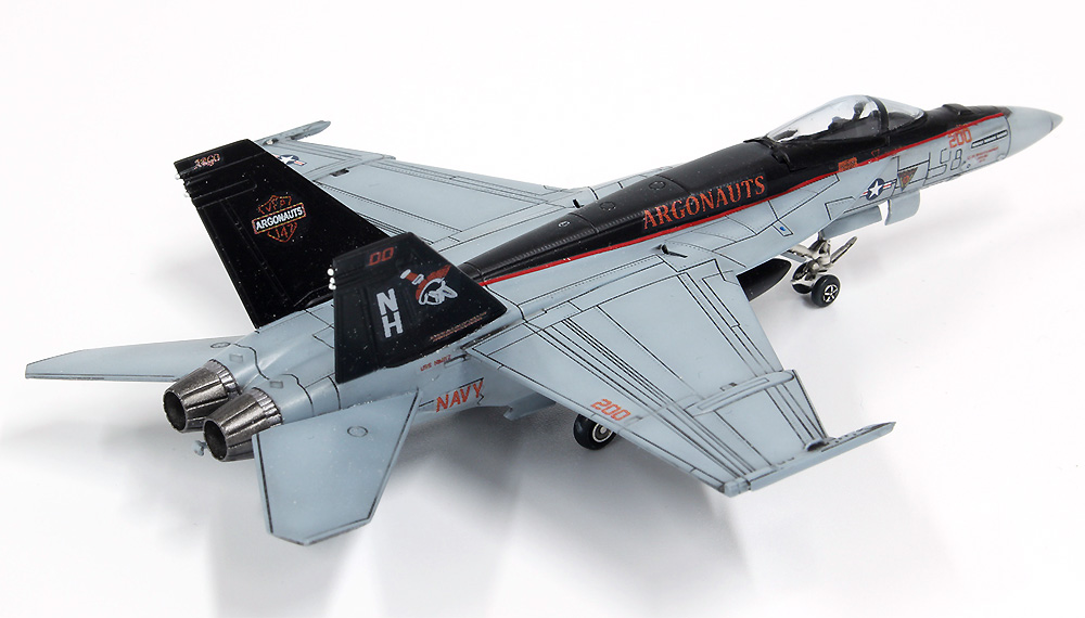 アメリカ海軍 F/A-18E スーパーホーネット アルゴノーツ (単座型) プラモデル (プラッツ 航空模型特選シリーズ 144版 No.AE144-001) 商品画像_4