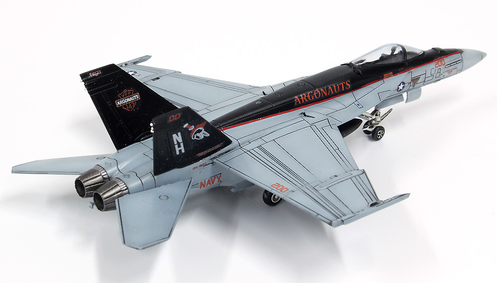 アメリカ海軍 F/A-18E スーパーホーネット アルゴノーツ (単座型) プラモデル (プラッツ 1/144 航空模型特選シリーズ No.AE144-001) 商品画像_4