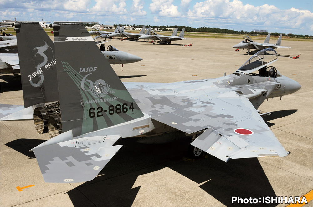 F-15J イーグル 第303飛行隊 航空自衛隊60周年記念塗装機 プラモデル (プラッツ 航空自衛隊機シリーズ No.AC-033) 商品画像_4