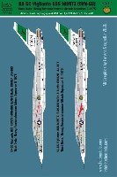 RA-5C ヴィジランティ USS ニミッツ RVAH-9 1975 デカール