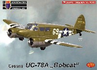 KPモデル 1/72 エアクラフト プラモデル セスナ UC-78A ボブキャット