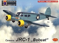 KPモデル 1/72 エアクラフト プラモデル セスナ JRC-1 ボブキャット