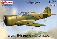 AZ model 1/72 エアクラフト プラモデル カーチス ホーク H-75A-4/5/7