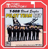 トリファクトリー MINIATURE SERIES T-50B ブラックイーグルス パイロットチームセット