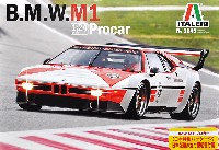 イタレリ 1/24 カーモデル BMW M1 プロカー (日本語説明書付属)