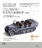 ORANGE HOBBY 1/72 Orange Model ドイツ Sd.Kfz.7 8トン ハーフトラック 初期型