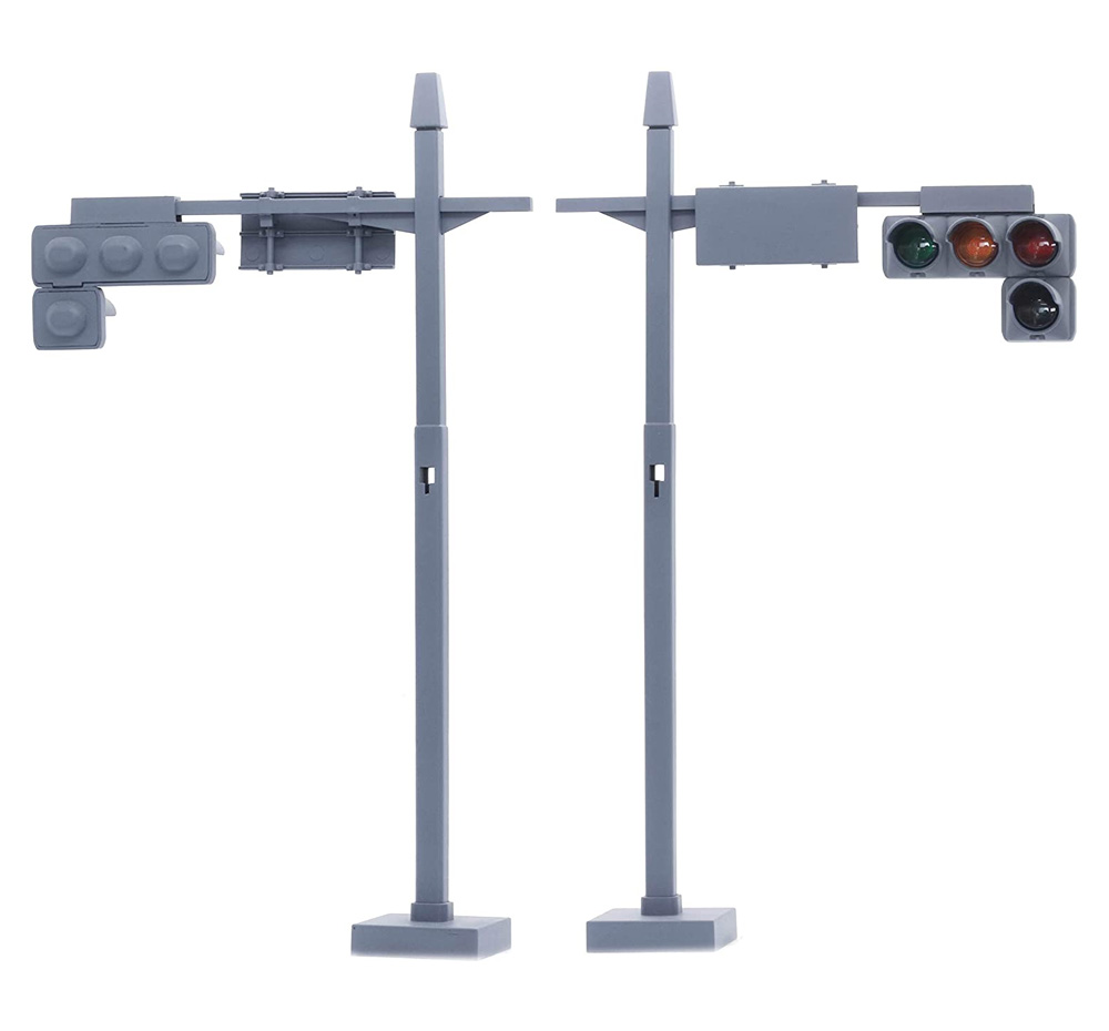 交通信号機 車両用2基/歩行者用4基セット プラモデル (フジミ ガレージ＆ツール No.035) 商品画像_1