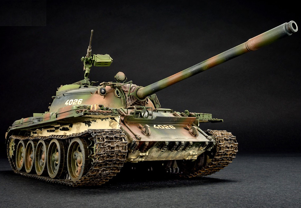 クロアチア製 T-55A プラモデル (ミニアート 1/35 ミリタリーミニチュア No.37088) 商品画像_2