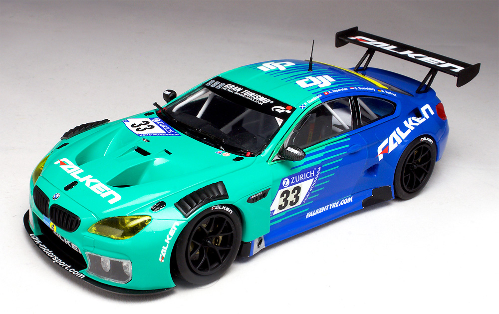 BMW M6 GT3 2017 ニュルブルクリンク 24時間レース マスキングシート付き プラモデル (NuNu 1/24 レーシングシリーズ No.PN24002MSK) 商品画像_2