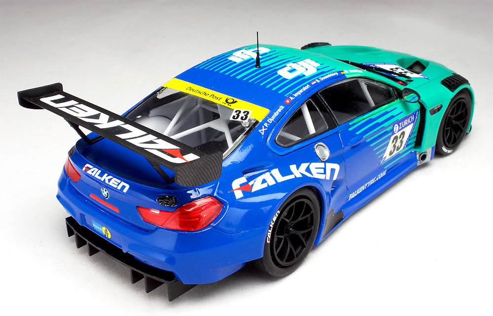 BMW M6 GT3 2017 ニュルブルクリンク 24時間レース マスキングシート付き プラモデル (NuNu 1/24 レーシングシリーズ No.PN24002MSK) 商品画像_3