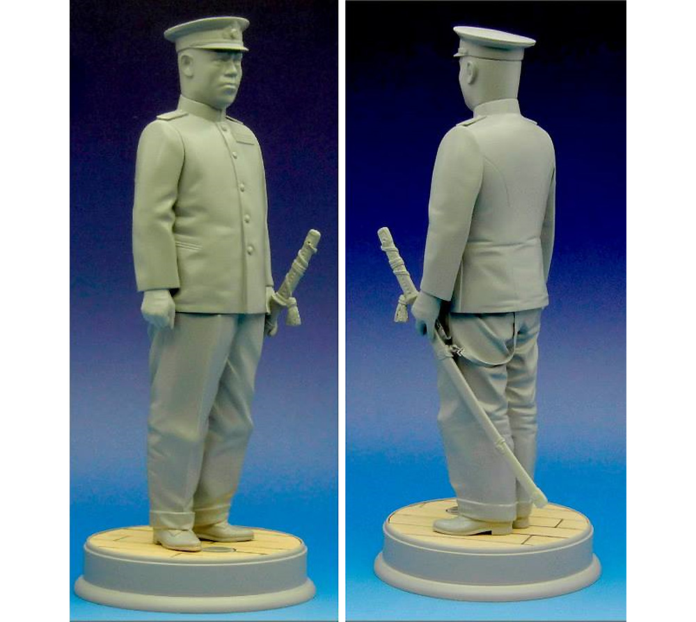帝国海軍 海軍大将 レジン (A.B.&K 1/16 レジンキット No.16007) 商品画像_1