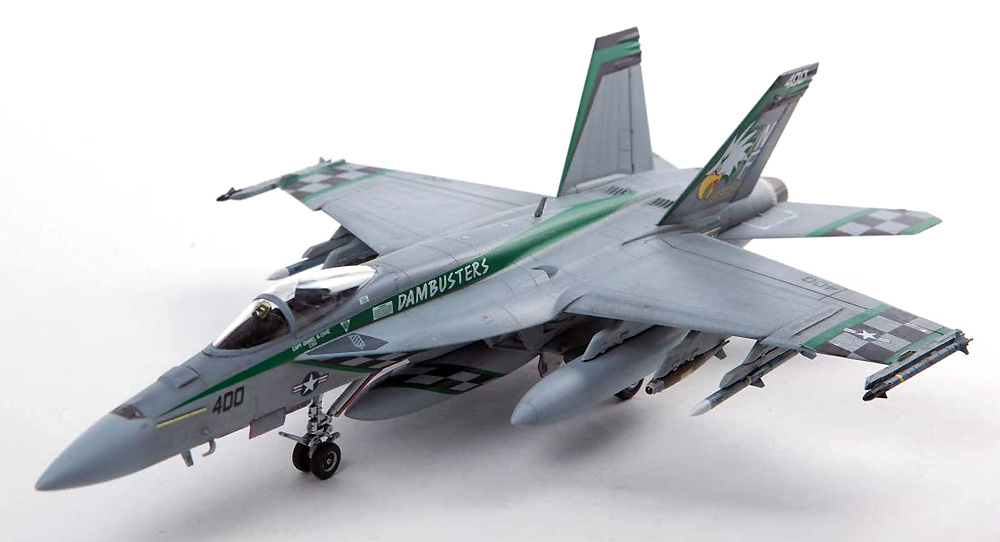 アメリカ海軍 F/A-18E スーパーホーネット VFA-195 チッピーホー プラモデル (童友社 凄！ プラモデル No.007) 商品画像_2