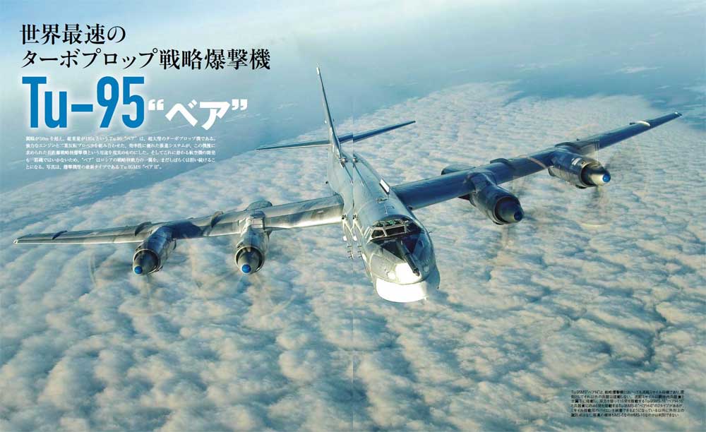 Tu-95/-142 ベア ムック (イカロス出版 世界の名機シリーズ No.61856-89) 商品画像_1