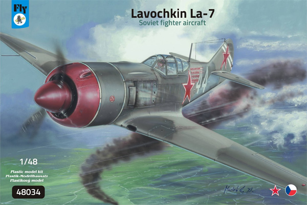 ラヴォーチキン La-7 ソビエト戦闘機 プラモデル (フライ 1/48 エアクラフト プラモデル No.48034) 商品画像