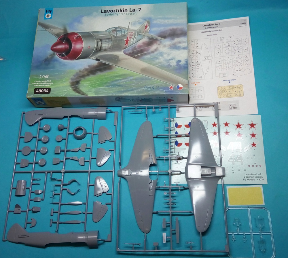 ラヴォーチキン La-7 ソビエト戦闘機 プラモデル (フライ 1/48 エアクラフト プラモデル No.48034) 商品画像_1