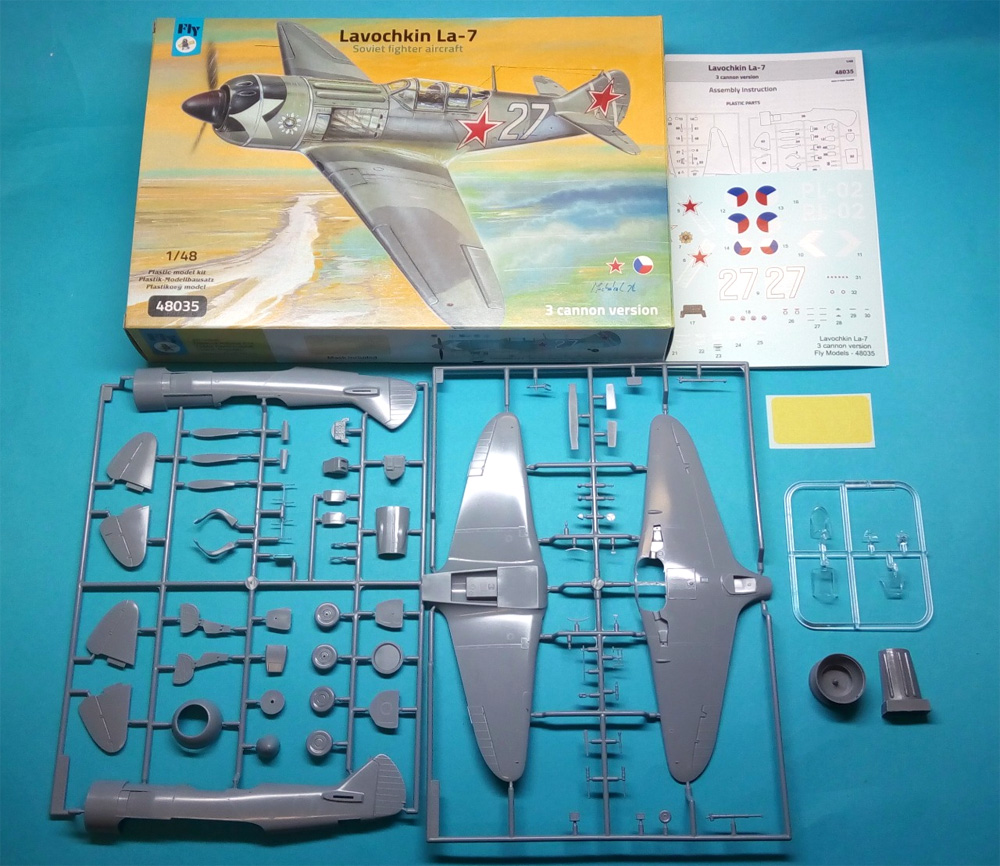 ラヴォーチキン La-7 武装強化型 ソビエト戦闘機 プラモデル (フライ 1/48 エアクラフト プラモデル No.48035) 商品画像_1