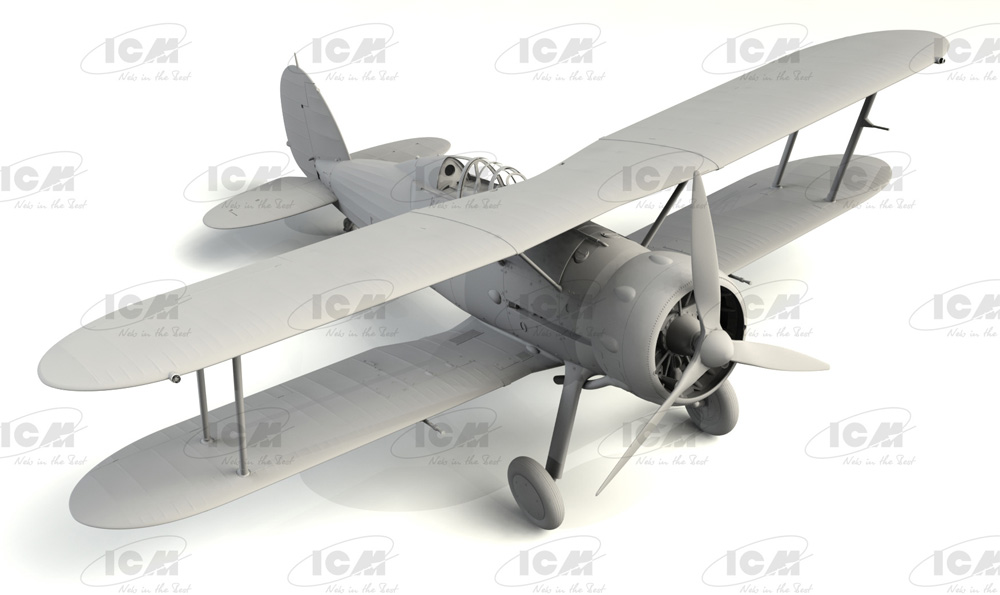 グロスター シーグラジエーター Mk.2 イギリス海軍 戦闘機 プラモデル (ICM 1/32 エアクラフト No.34042) 商品画像_1