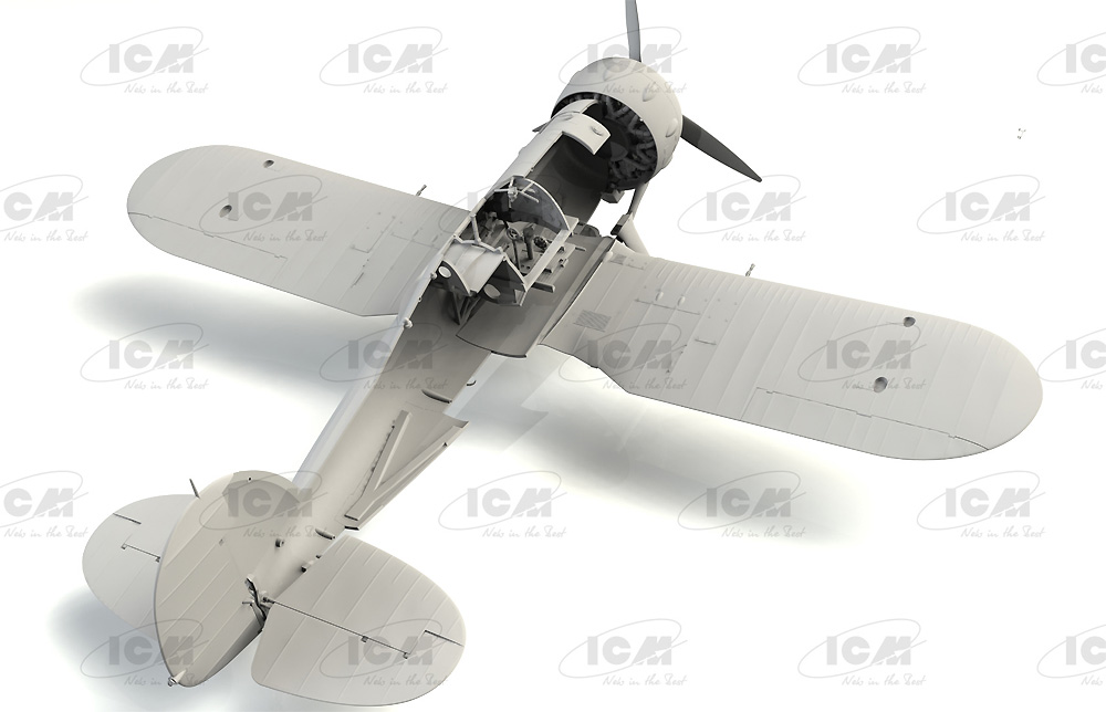 グロスター シーグラジエーター Mk.2 イギリス海軍 戦闘機 プラモデル (ICM 1/32 エアクラフト No.34042) 商品画像_3