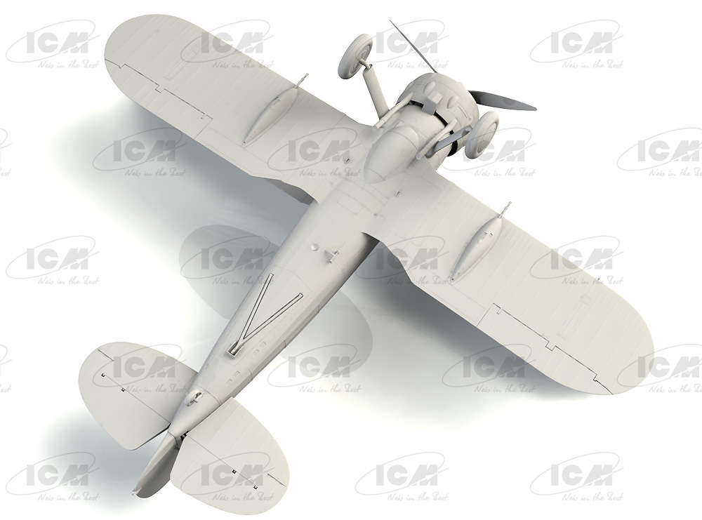 グロスター シーグラジエーター Mk.2 イギリス海軍 戦闘機 プラモデル (ICM 1/32 エアクラフト No.34042) 商品画像_4