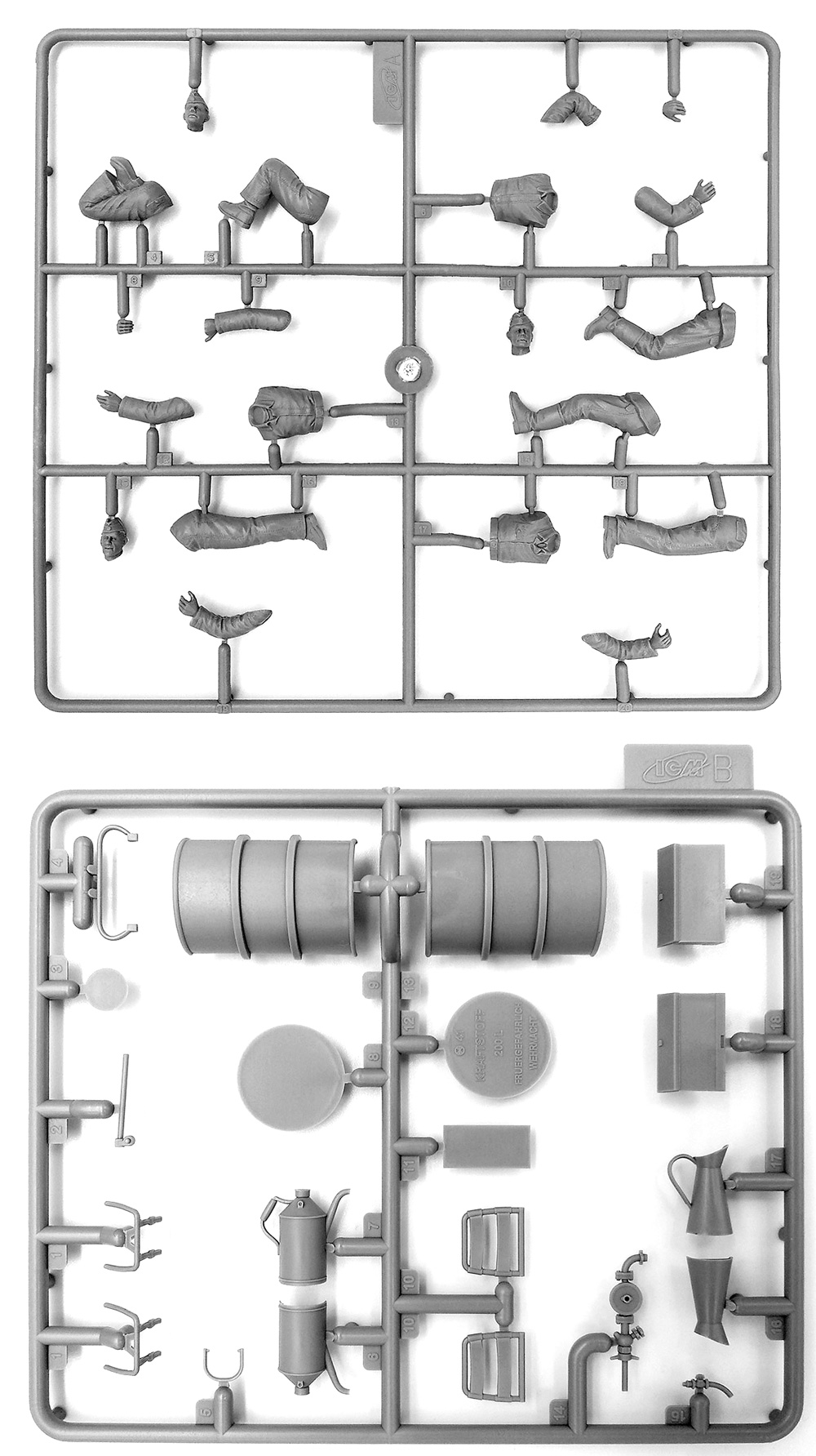 ドイツ空軍 グランドクルー 1939-1945 プラモデル (ICM 1/32 エアクラフト No.32109) 商品画像_1