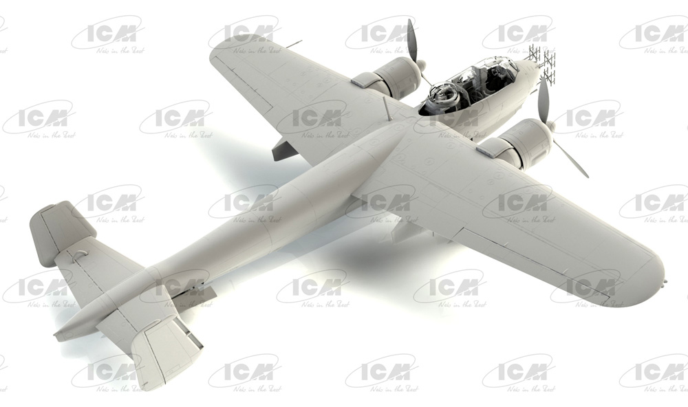 ドルニエ Do217J-1/2 ドイツ 夜間戦闘機 プラモデル (ICM 1/48 エアクラフト プラモデル No.48272) 商品画像_2